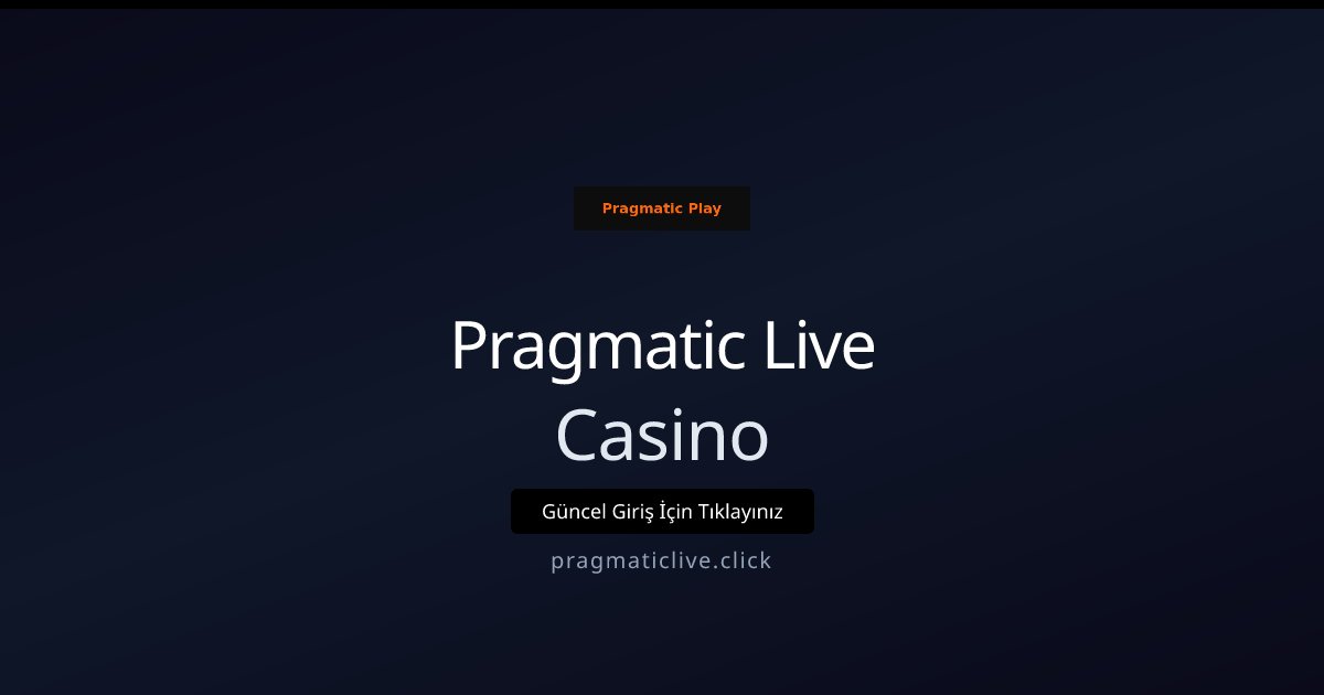 Pragmatic Live Casino